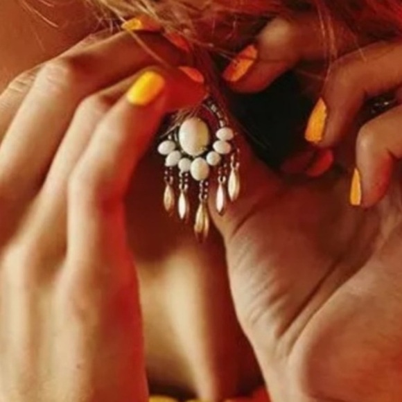 Stella & Dot Havana Pendant Necklace And Earrings Versatile! Convertible VTG - Picture 12 of 15